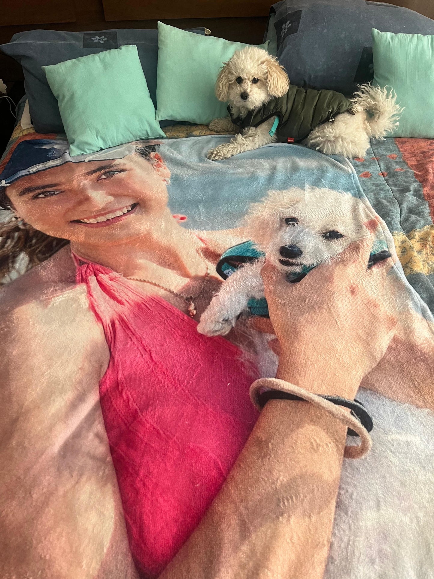 2 Frazadas foto Vertical