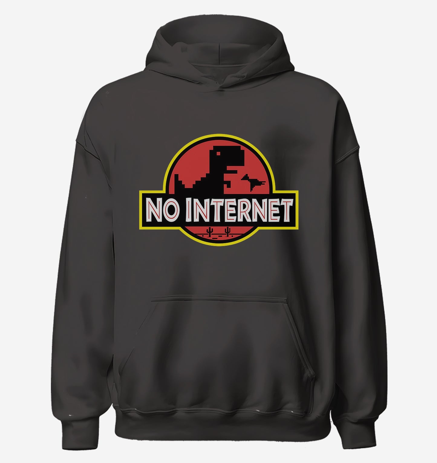 Dino No Internet Hoodie