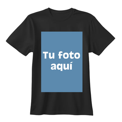 Playera Unisex Personalizada Negra