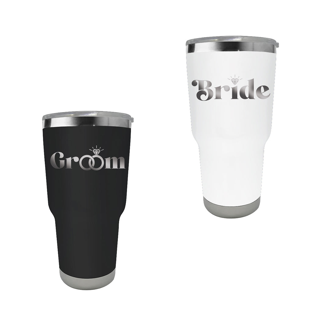 Par de Termos 30 oz Bride & Groom