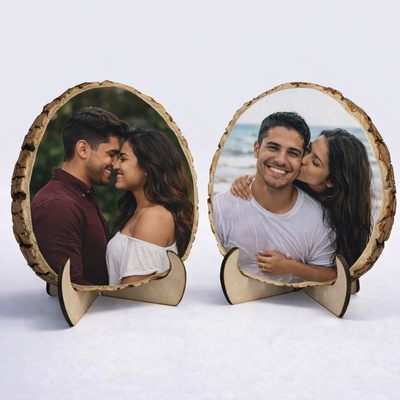 2 Troncos de Madera Impresos