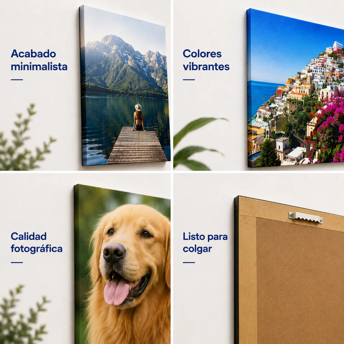 Decora tus espacios con tus mejores momentos.