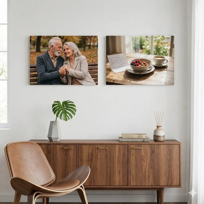 2 Cuadros Imagen Completa Horizontal