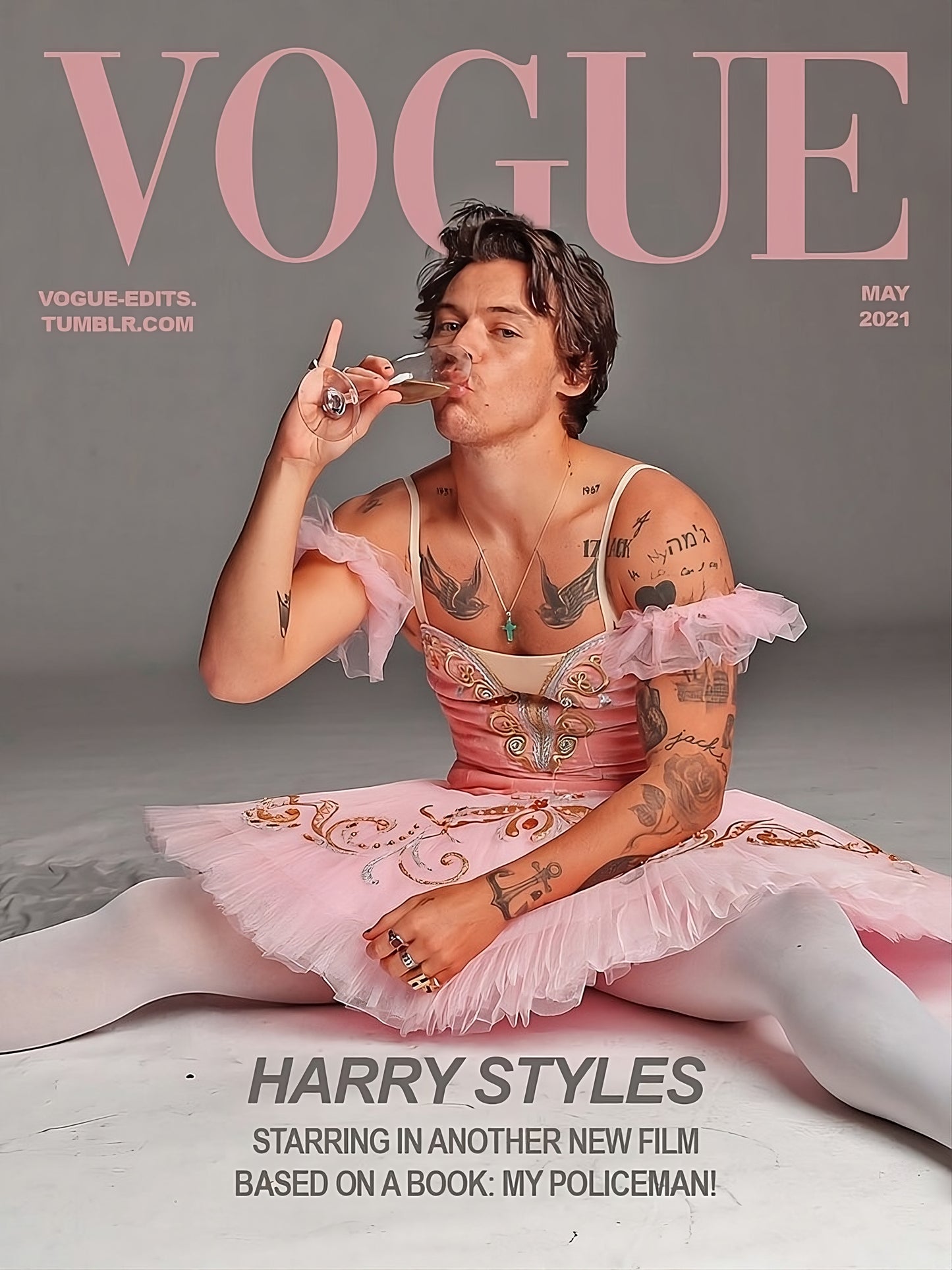 Harry Styles Vogue Tee