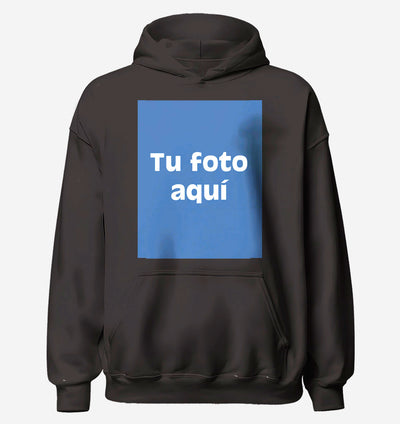 Hoodie Unisex Personalizada Negra