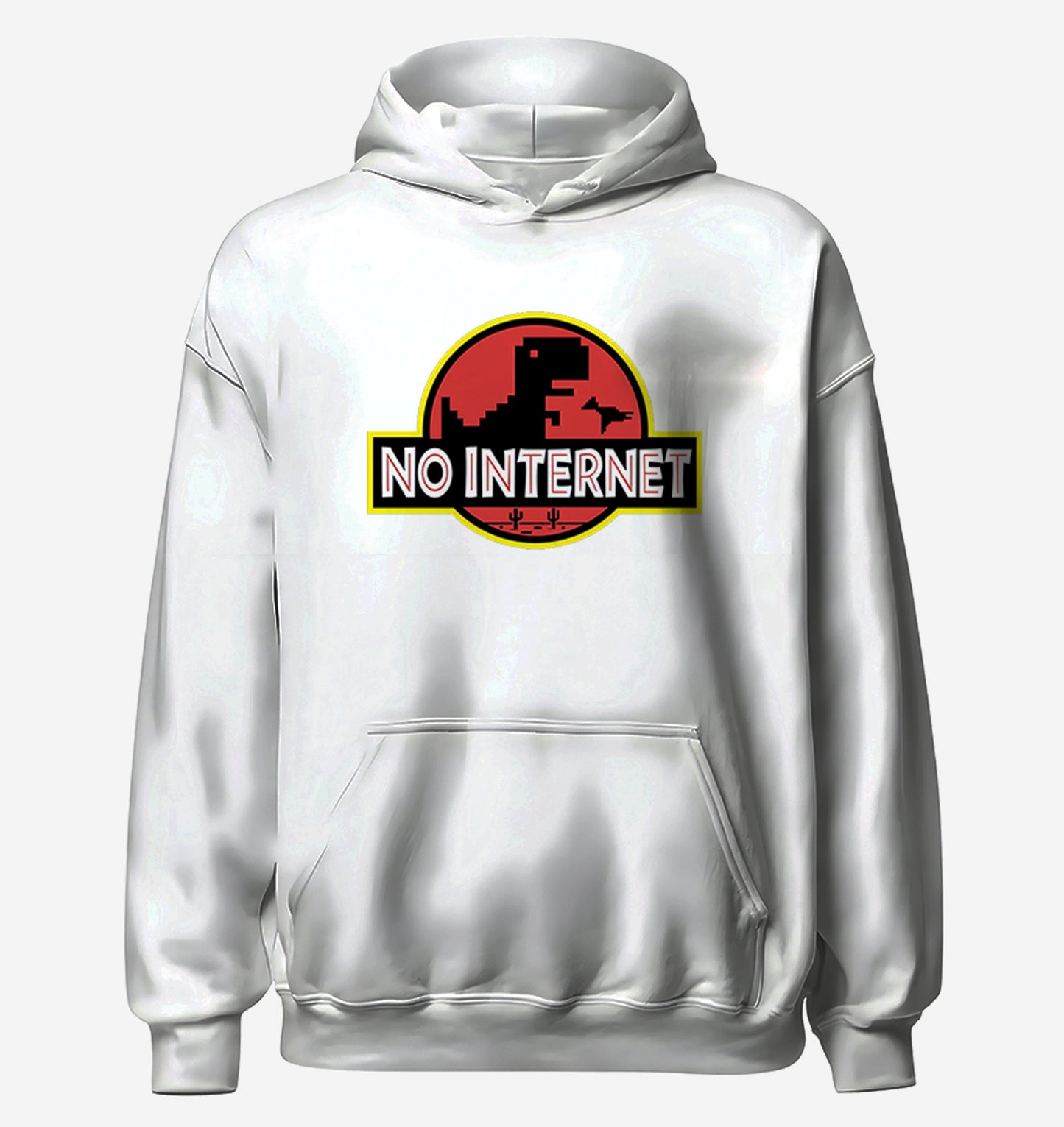 Dino No Internet Hoodie