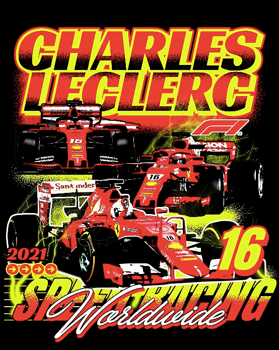 Charles Leclerc Tee