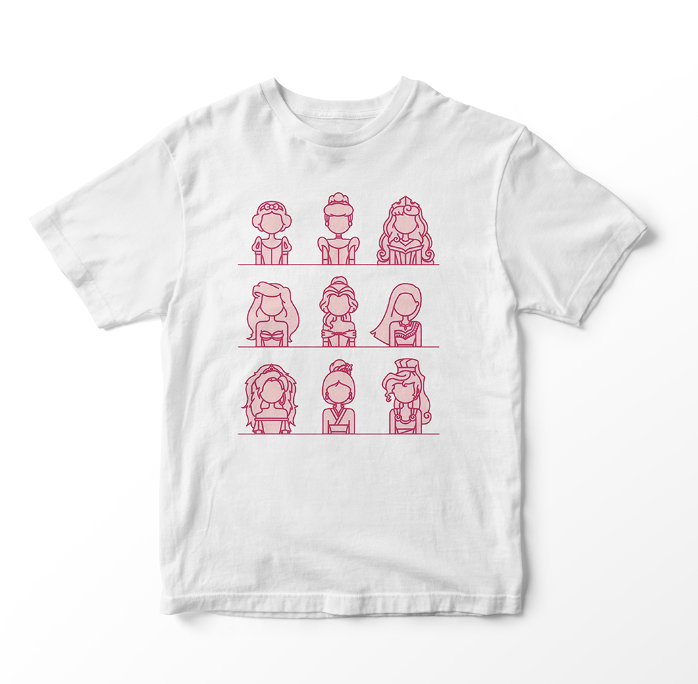 Princesas Tee