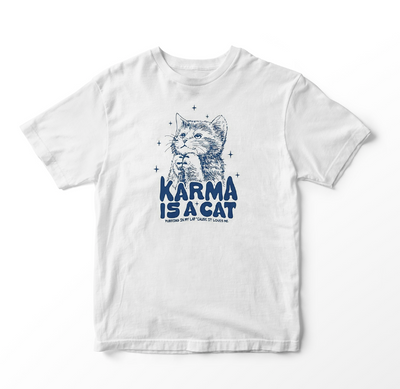 Taylor Swift Karma Is A Cat Tee