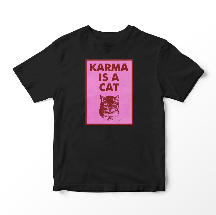 Taylor Swift Karma Is A Cat Tee 2