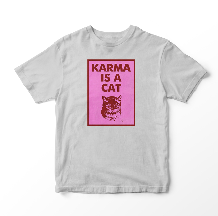 Taylor Swift Karma Is A Cat Tee 2