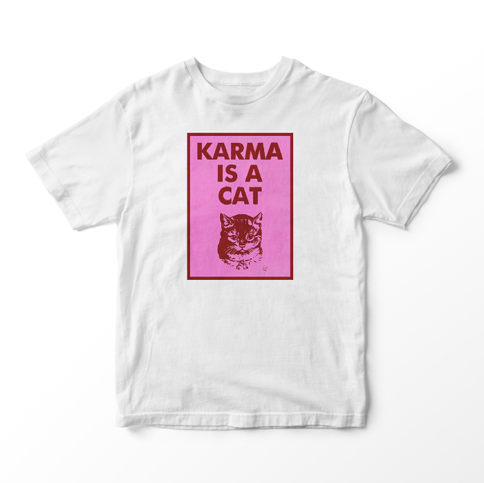 Taylor Swift Karma Is A Cat Tee 2