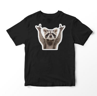 Mapache Meme Tee