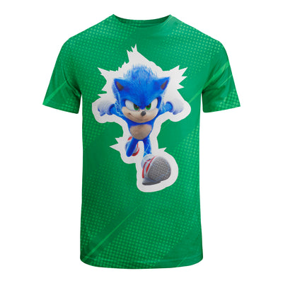 Playera Full Print Sonic 2