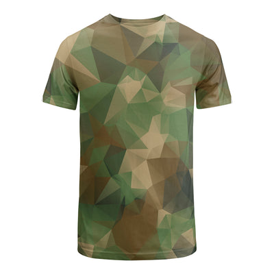 Playera Full Print Verde Militar