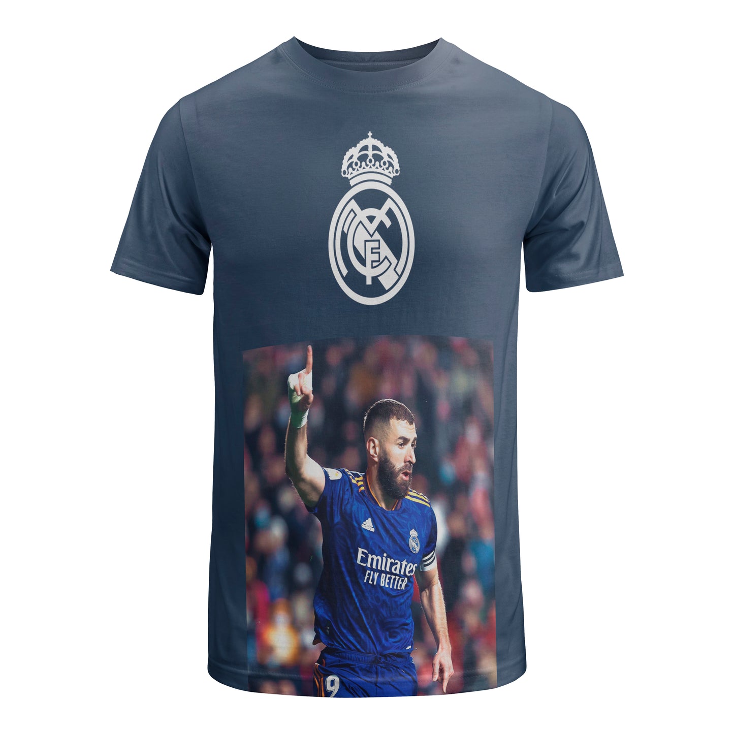 Playera Full Print Benzema 1