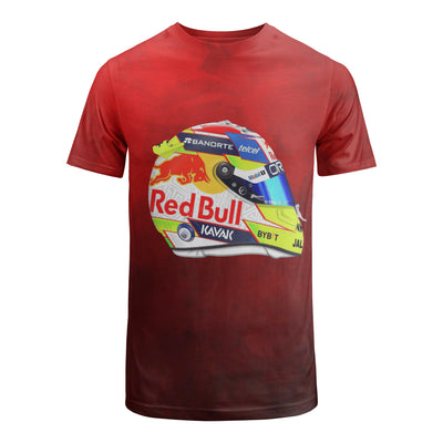 Playera Full Print Casco Red Bull