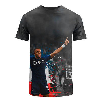 Playera Full Print Mbappe 2