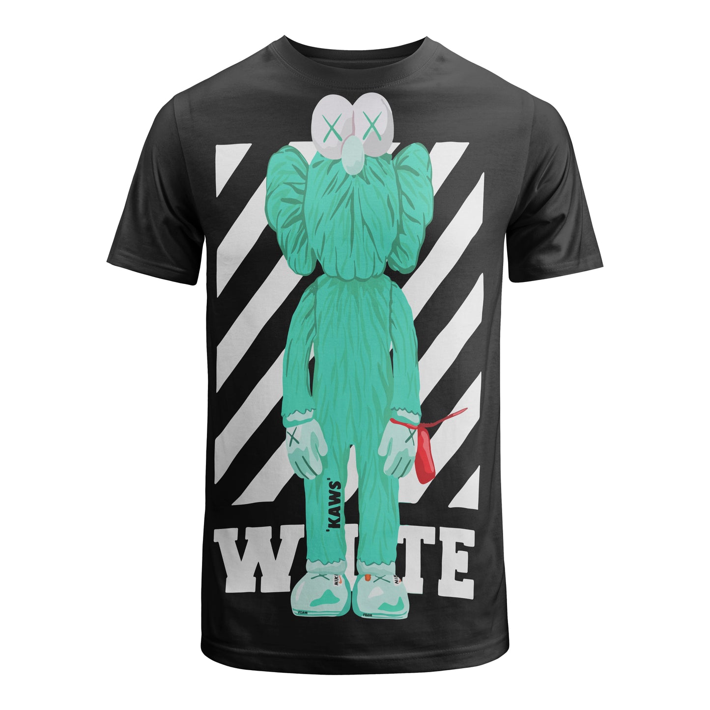 Playera Full Print Kaws 4