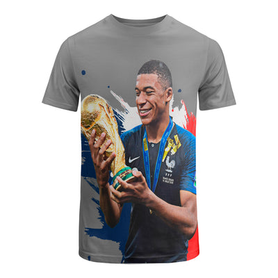 Playera Full Print Mbappe 3