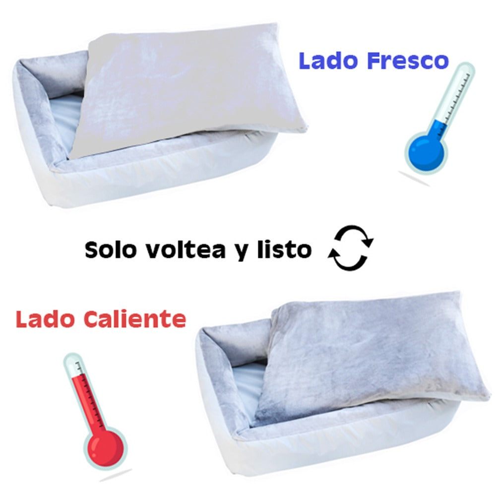 Cama Ultra Comfort para Mascota Gris