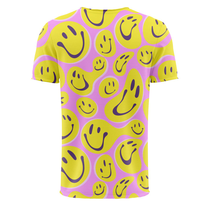 Playera Full Print Smiley 2