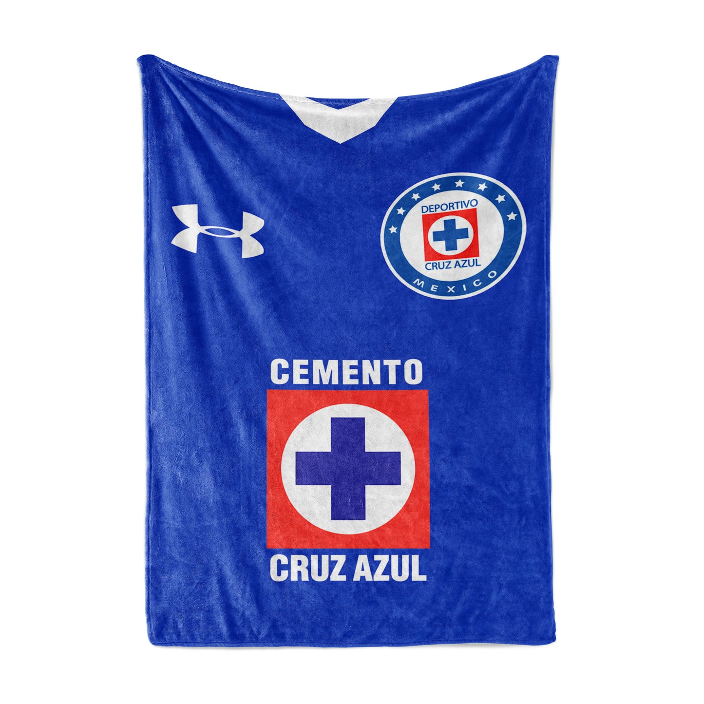 frazada cruz azul camisa