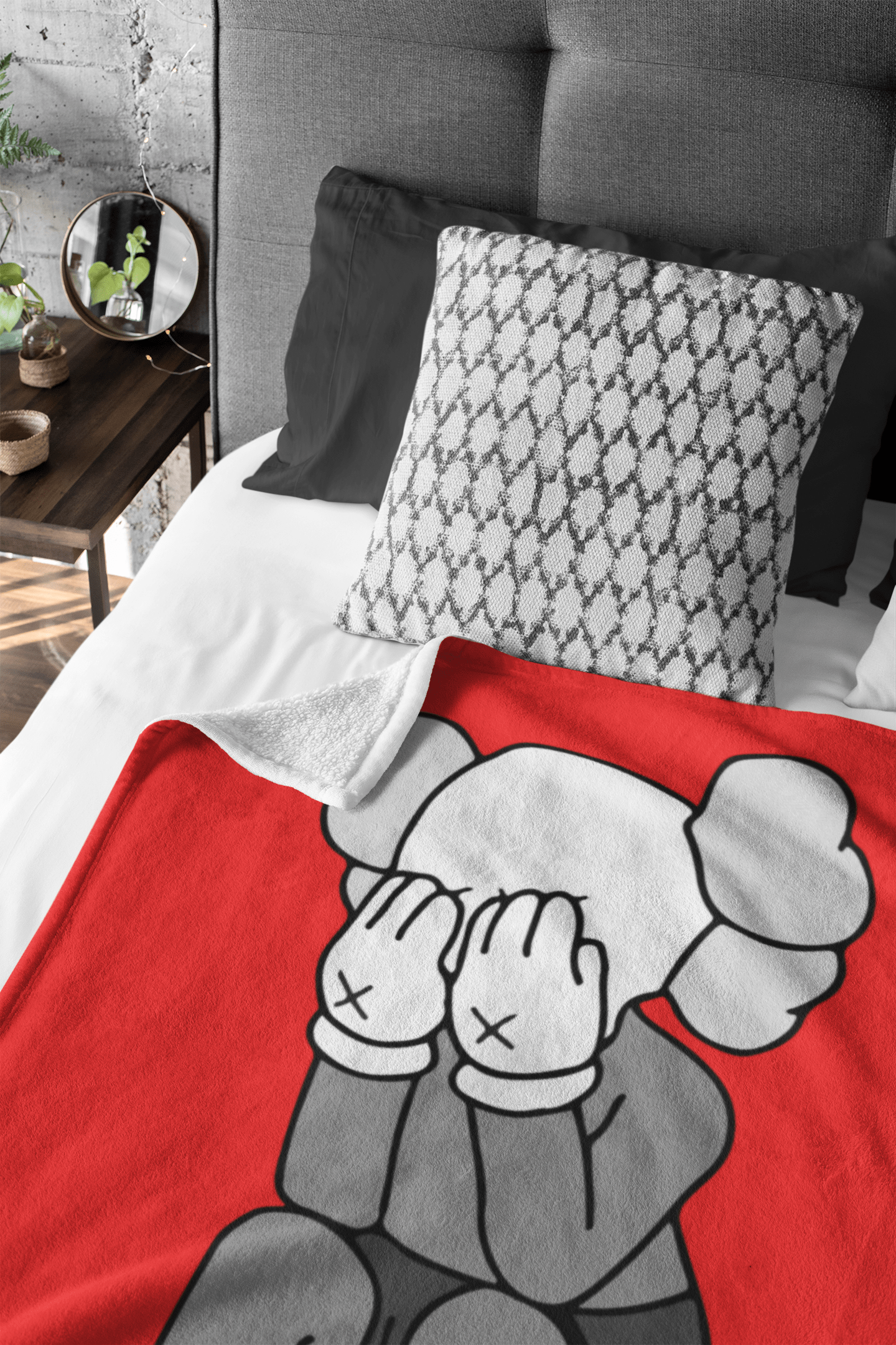 Kaws llorando