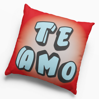 Cojín Te amo