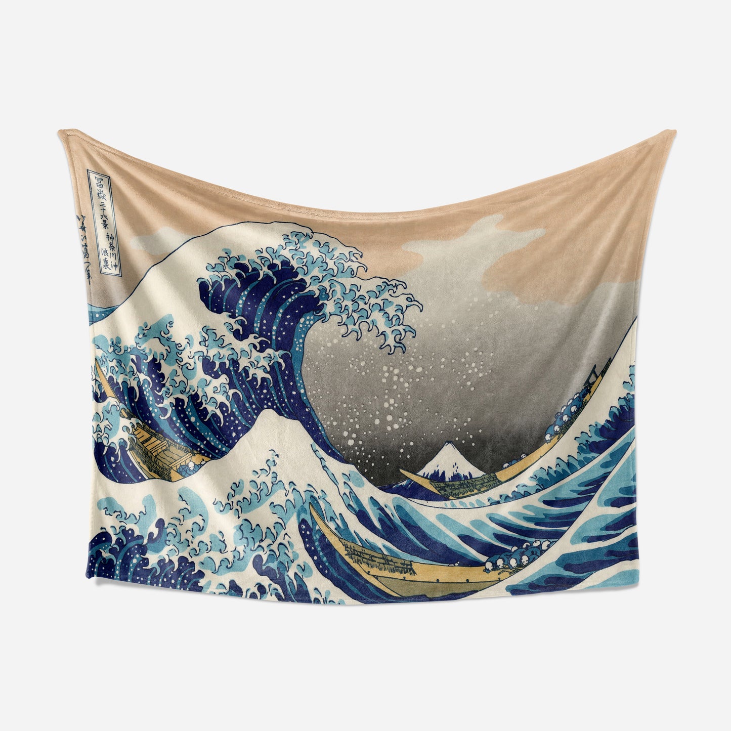 Frazada The great wave